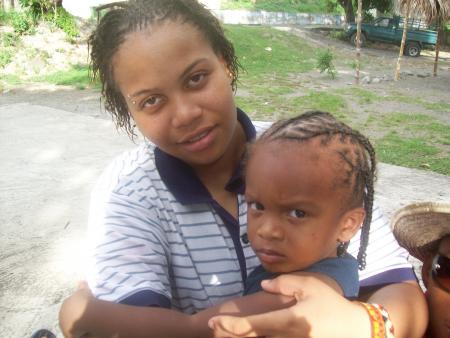 Laissa and son neveu